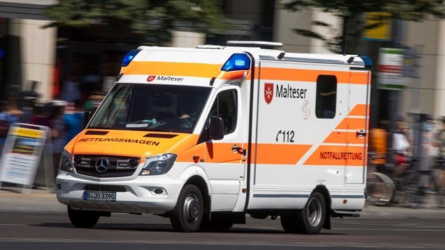 Krankenwagen im Einsatz