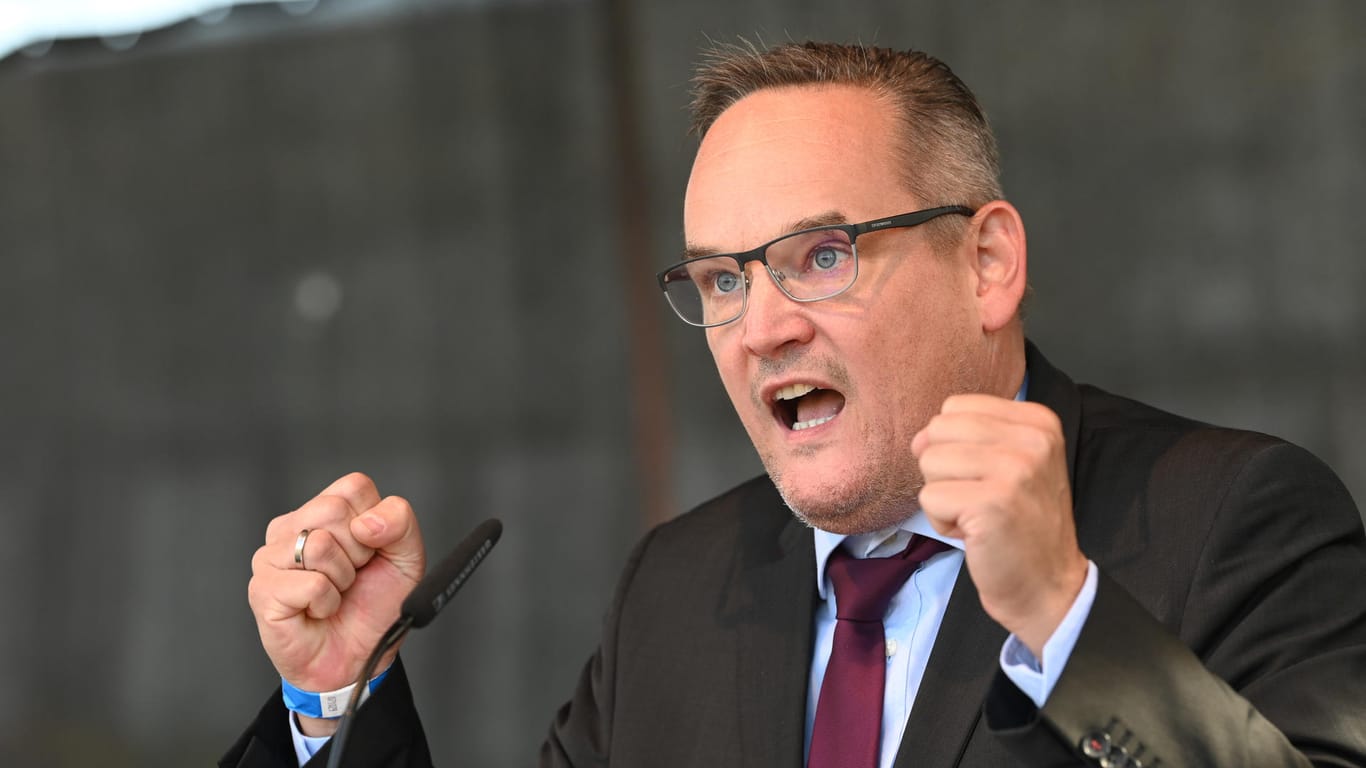 Martin Reichardt: Der Landesvorsitzende der AfD in Sachsen-Anhalt wurde bei dem Parteitag mit 90 Prozent Zustimmung für zwei weitere Jahre gewählt.