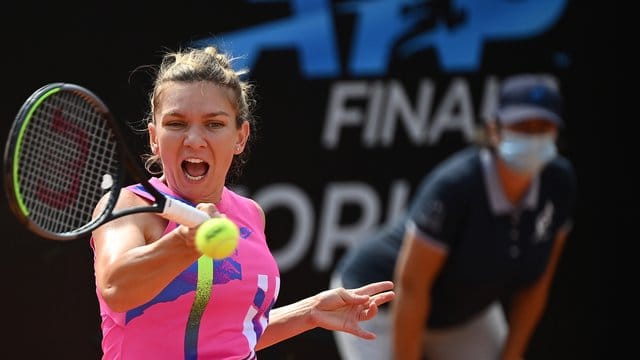 Steht in Rom im Endspiel: Simona Halep.