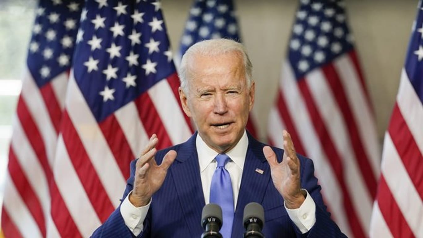 US-Präsidentschaftskandidat Joe Biden ist für keine schnelle Ginsburg-Nachfolge am Obersten Gericht.
