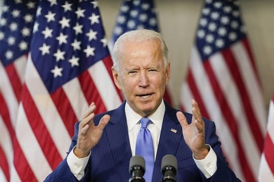 US-Präsidentschaftskandidat Joe Biden ist für keine schnelle Ginsburg-Nachfolge am Obersten Gericht.