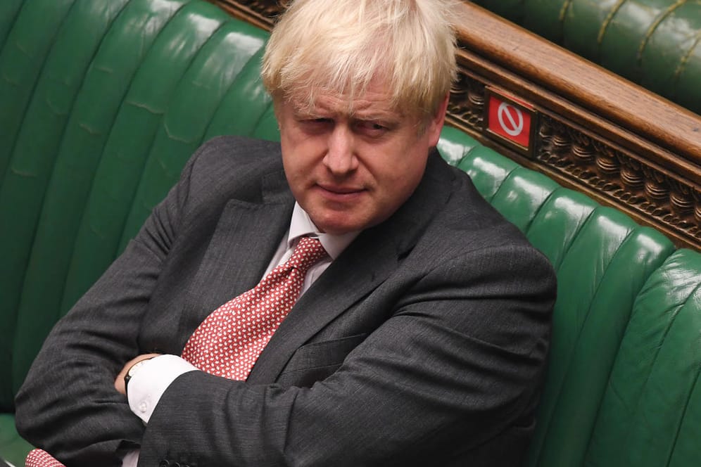 Boris Johnson am 14. September bei einer Debatte im Unterhaus: Sein geplantes Binnenmarktgesetz könnte einen Deal mit der EU, aber auch mit den USA verhindern.