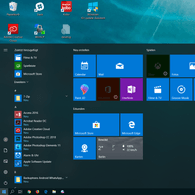 Das Startmenü unter Windows 10 zeigt Kacheln: Es gibt noch ein zweites Menü, das direkten Zugriff auf wichtige Tools und Funktionen bietet.
