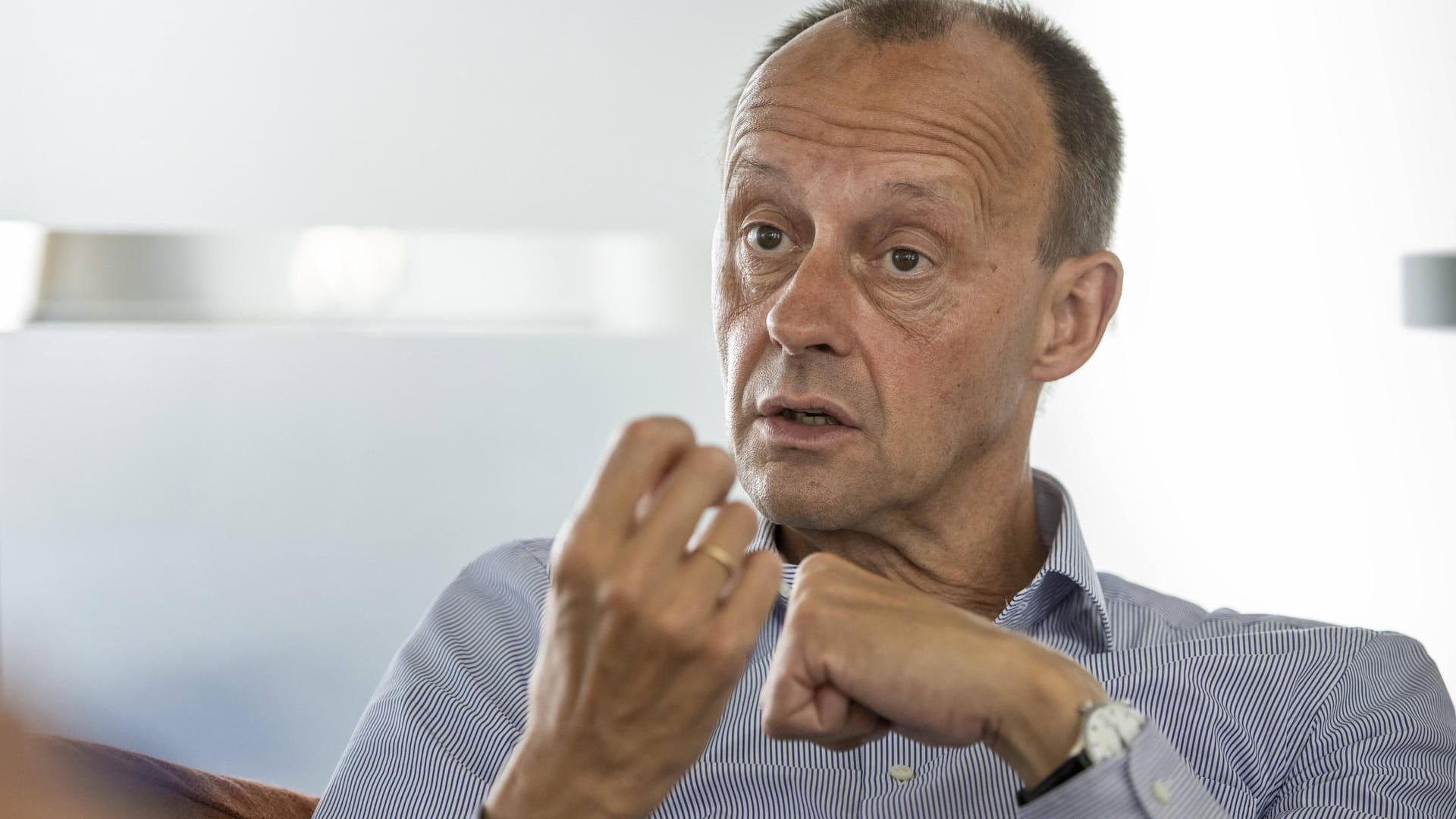 Prominenter Politiker: Friedrich Merz war von 1994 bis 2009 Mitglied des Bundestages und zwei Jahre davon Fraktionsvorsitzender der CDU.