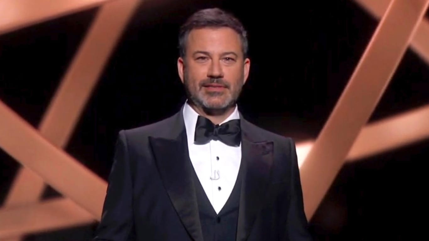72. Emmy Awards: Moderator Jimmy Kimmel allein auf weiter Flur