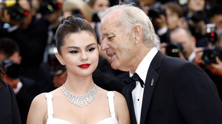 Selena Gomez und Bill Murray: Bei der Premiere von "The Dead Don't Die" flanierten die beiden in Cannes über den Roten Teppich.