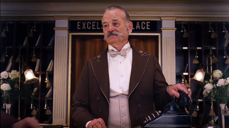 "Grad Budapest Hotel": Bill Murray in dem Wes-Anderson-Film von 2014