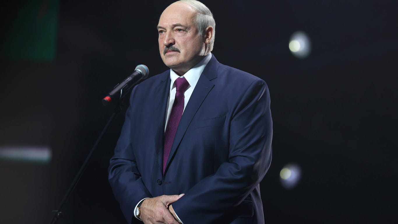 Alexander Lukaschenko: Er fühlt sich vom Westen bedroht.