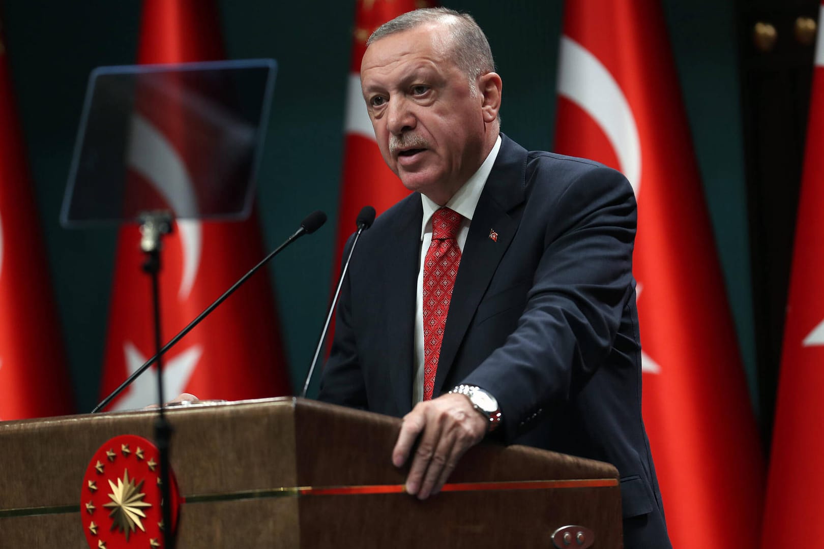 Recep Tayyip Erdogan: Er will die Verantwortlichen zur Rechenschaft ziehen.