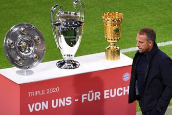Triple-Sieger Hansi Flick: Der FC Bayern will am Donnerstag auch den internationalen Supercup gewinnen.