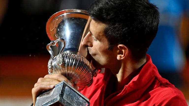 Novak Djokovic: Der Serbe triumphierte im Finale von Rom.