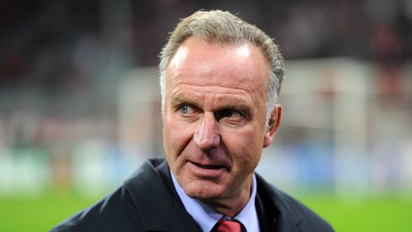 Ist nicht der Spitzenverdiener beim FC Bayern München: Karl-Heinz Rummenigge, Vorstandsvorsitzender.