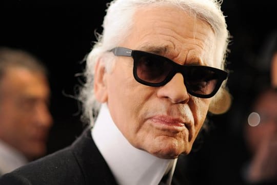 Unvergessen: der deutsche Modezar Karl Lagerfeld.