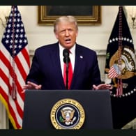 Donald Trump spricht in einem Video für die UN-Vollversammlung: Der US-Präsident fordert im Zuge der Corona-Pandemie, dass es für China Konsequenzen geben müsse.