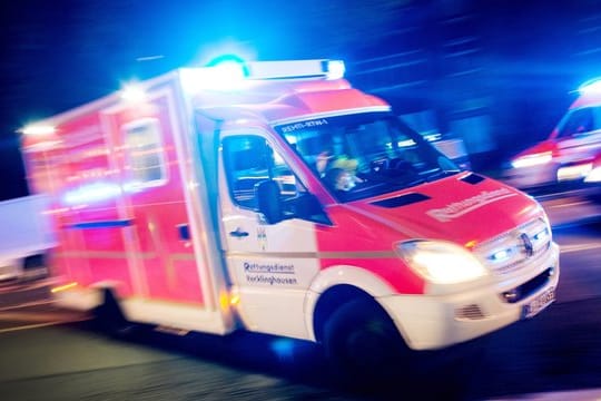 Rettungswagen im Einsatz