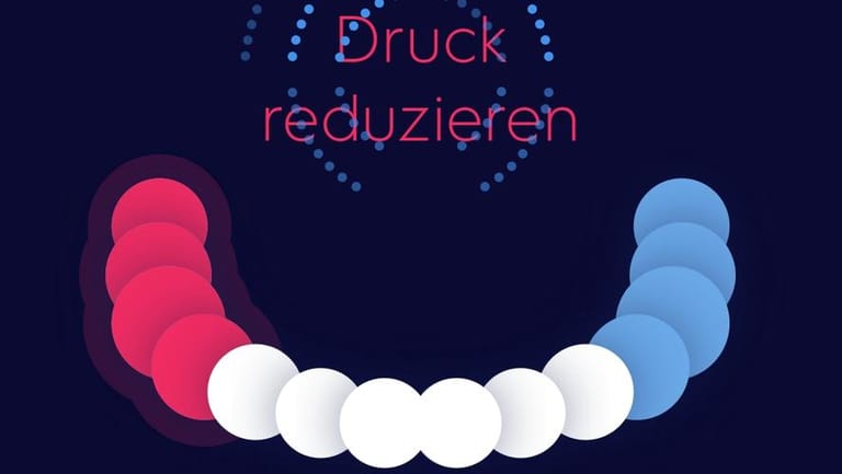 Oral-B iO: Die App zeigt an, wo schon geputuzt wurde und erinnert daran, den Druck zu reduzieren.