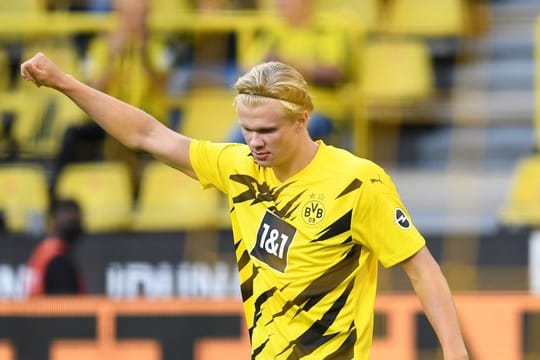 Findet noch "ein viel besserer Fußballer" werden zu müssen: Erling Haaland von Borussia Dortmund.