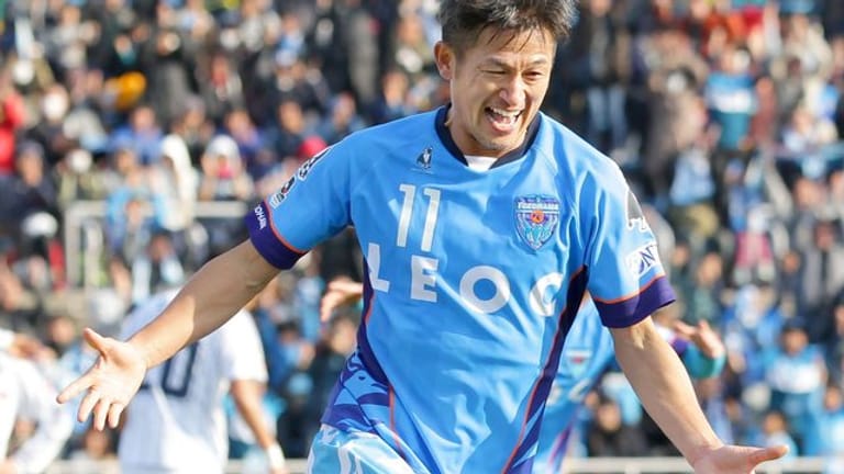 Hat in der japanischen J-League einen Altersrekord aufgestellt: Kazuyoshi Miura.