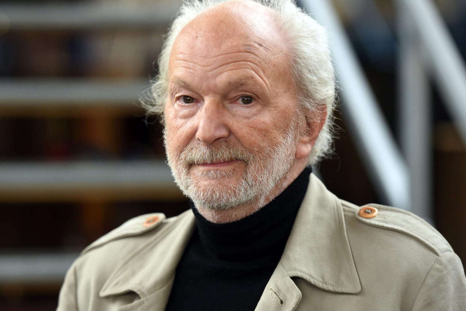 2015: Der Schauspieler Michael Gwisdek bei Dreharbeiten zum Kinofilm "Kundschafter des Friedens".