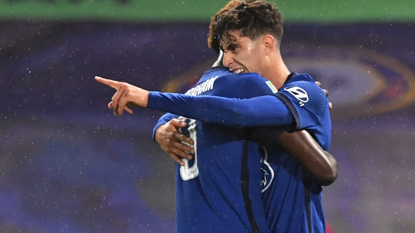 Kai Havertz: Der Nationalspieler erzielte gegen Barnsley seine ersten Tore für Chelsea.