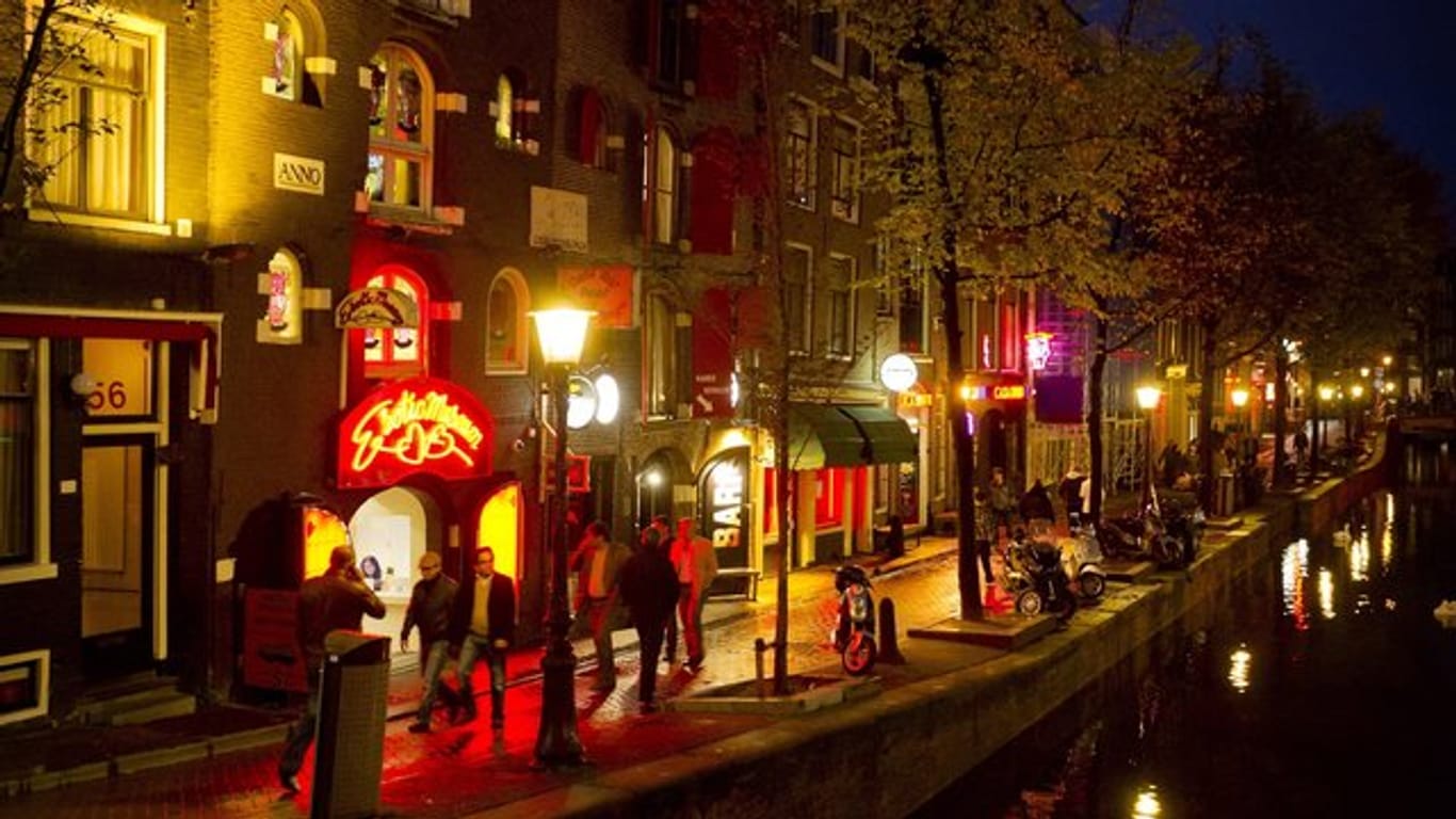 Amsterdams Rotlichtviertel De Wallen- noch vor Corona.