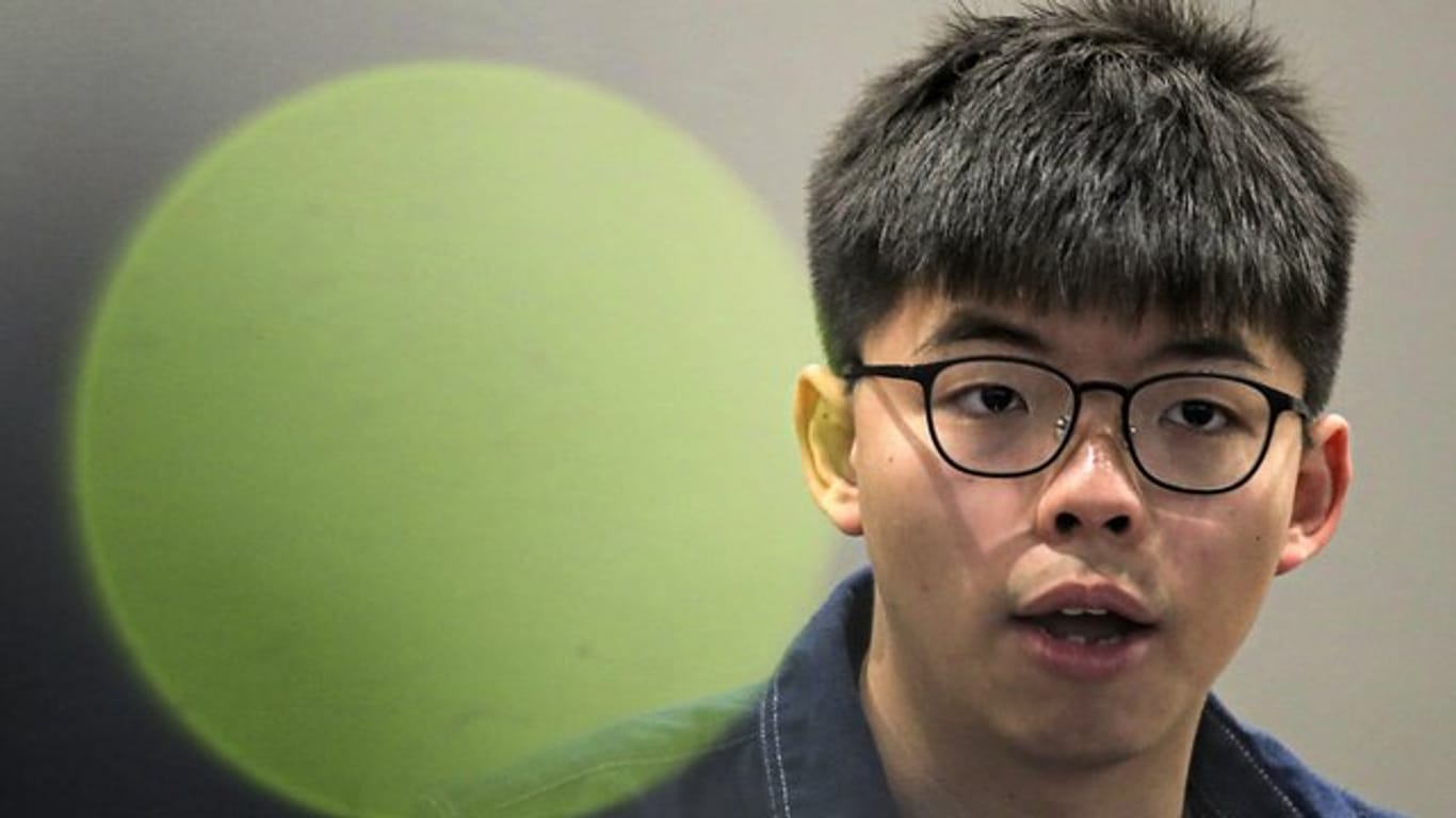 Der Demonkratie-Aktivist Joshua Wong ist in Hongkong festgenommen worden.