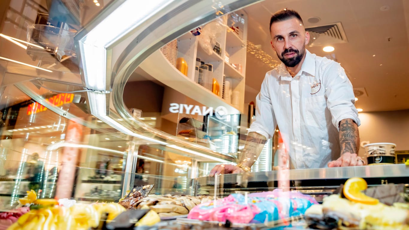 Benjamin Köhler: Der Ex-Unioner hat sein Eiscafé in der Berliner East Side Mall geschlossen.