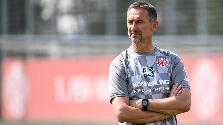 Angeschlagen: Mainz-Trainer Achim Beierlorzer.