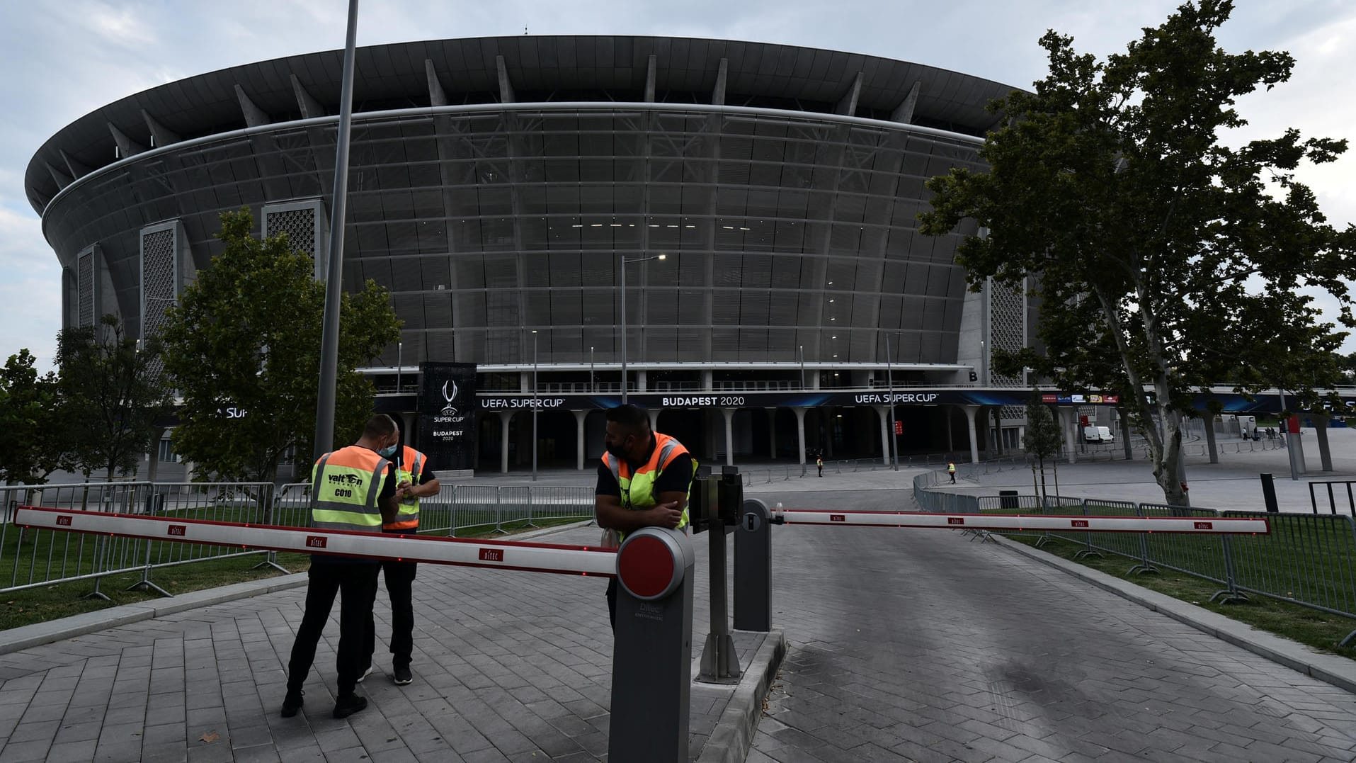 Die Puskas Arena in Budapest: Hier soll der UEFA Supercup vor bis zu 20.000 Fans ausgetragen werden.