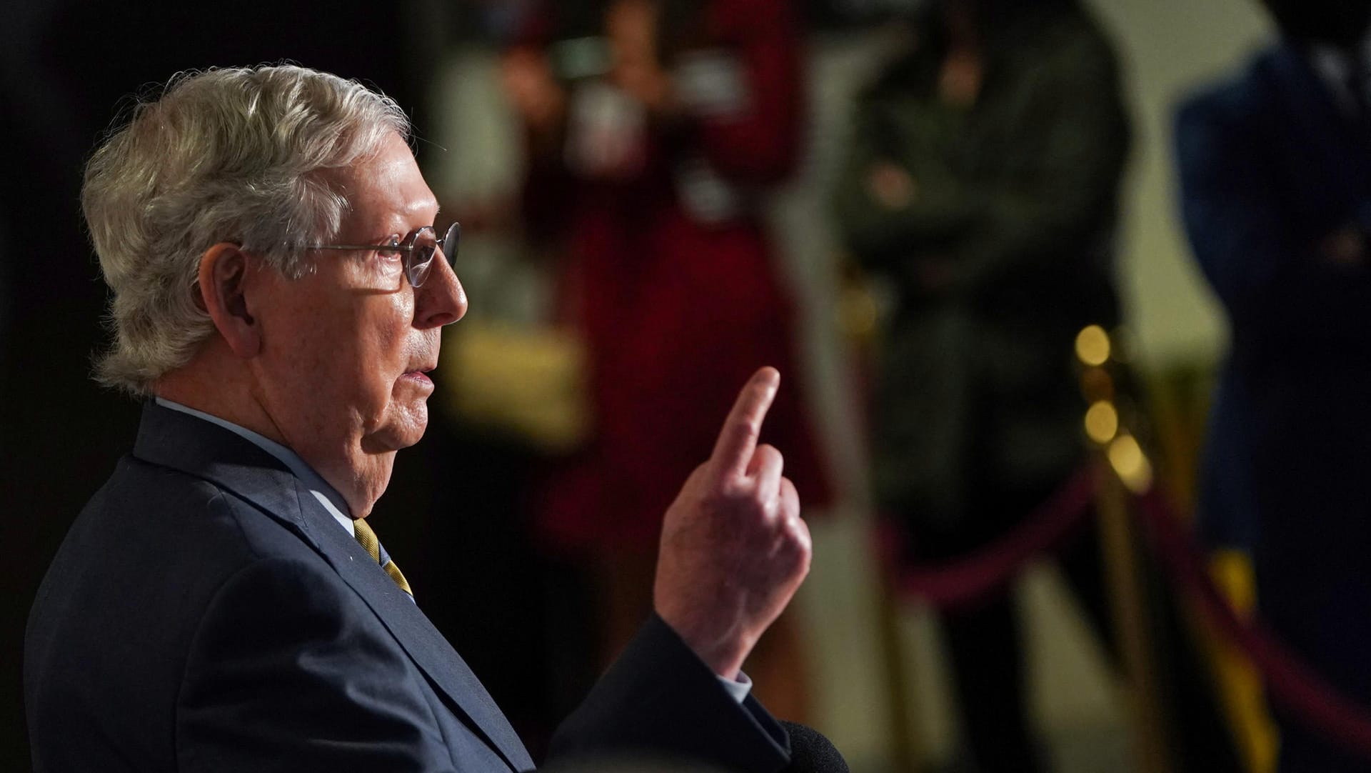 Gibt es im Falle einer Niederlage des US-Präsidenten einen friedlichen Machtwechsel? Republikaner Mitch McConnell hat da eine klare Meinung.