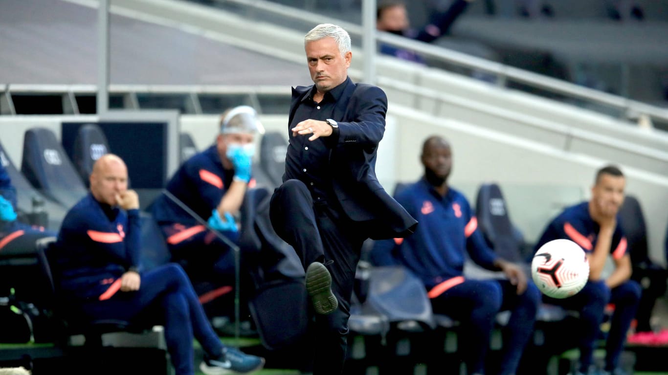 Jose Mourinho: Seit November 2019 ist der Portugiese Trainer der Spurs.