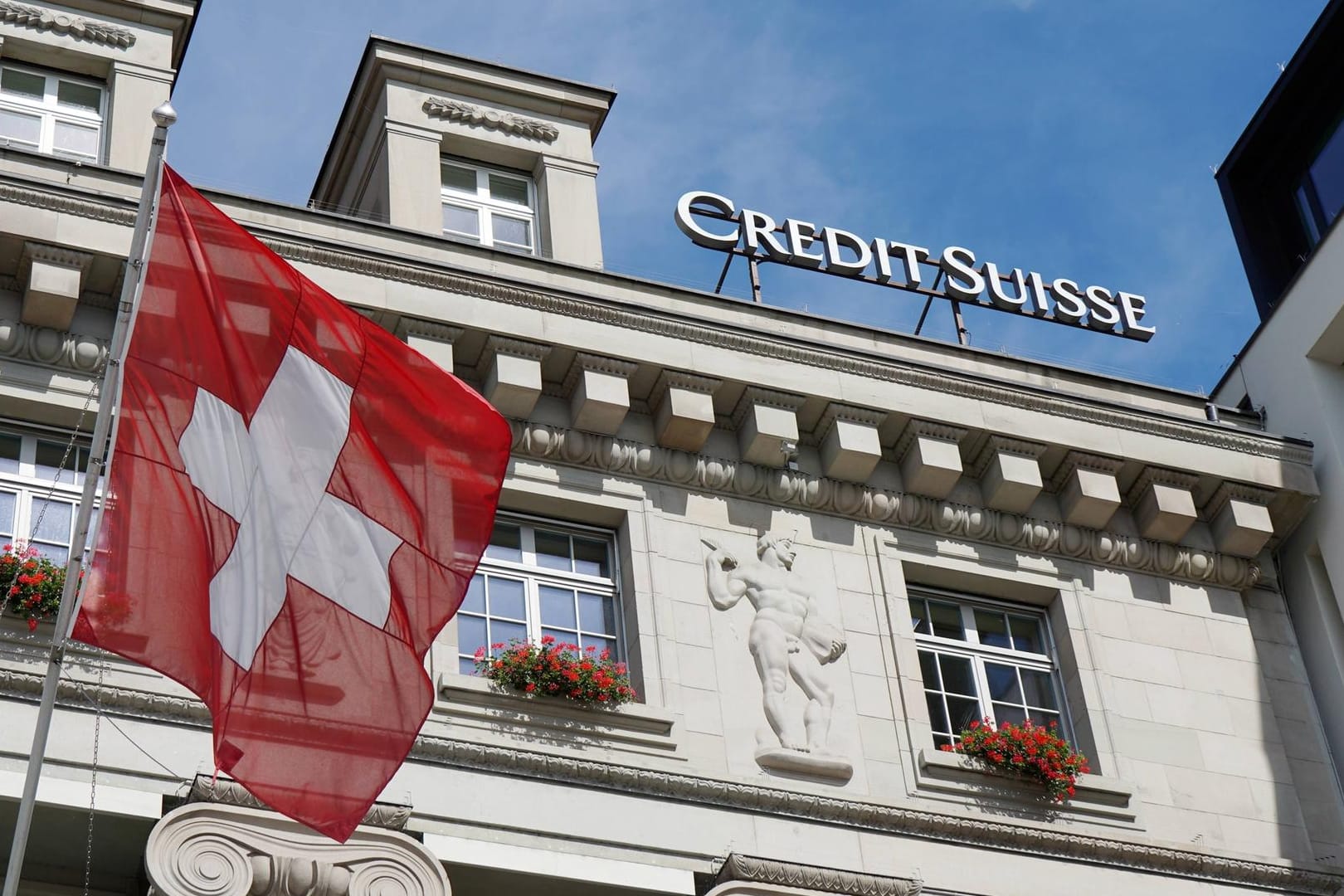 Bank Credit Suisse: 2018 besetzten zwölf Aktivisten das Gebäude. Die Bank stellte wegen Hausfriedensbruch Strafanzeige.
