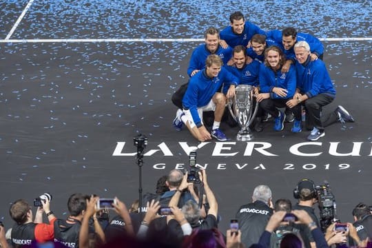 Das Team Europe hatte 2019 den Laver Cup in Genf gewonnen.