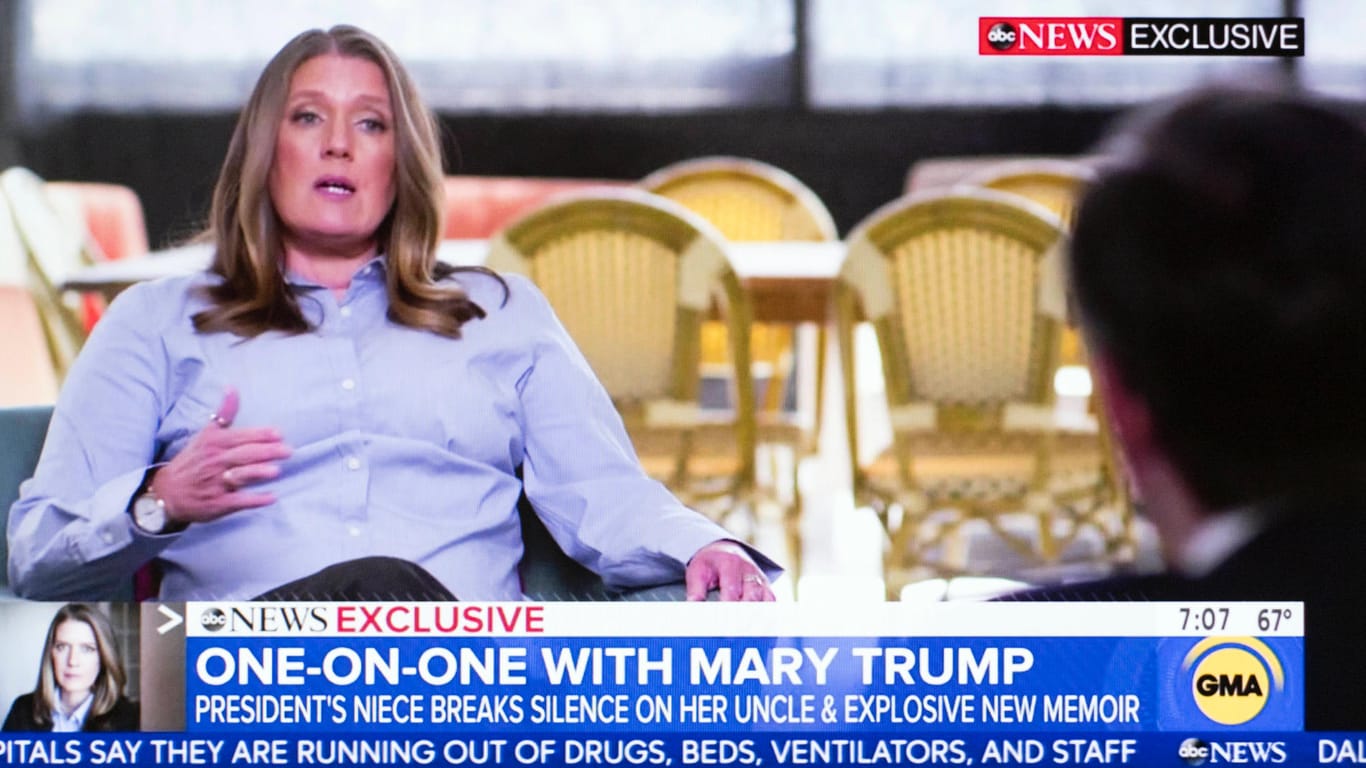In ihrem Buch beschreibt Mary Trump, wie gefährlich Trump und die gesamte Familie sei.