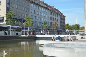 Blick auf den Kleinen Kiel-Kanal: Er wurde im August offiziell eingeweiht.