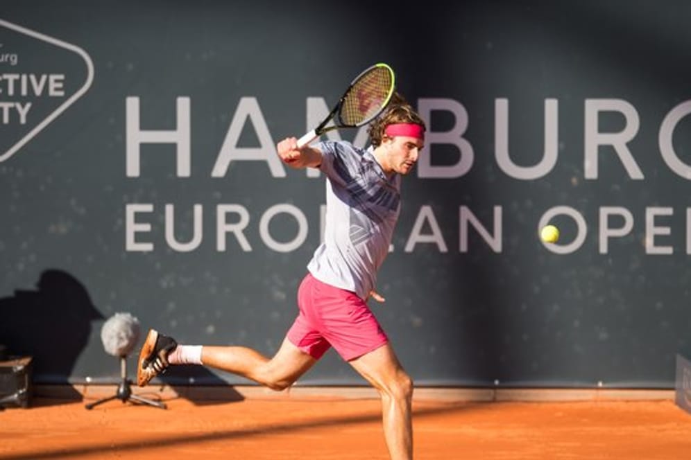 Stefanos Tsitsipas steht bei den Hamburg European Open im Halbfinale.