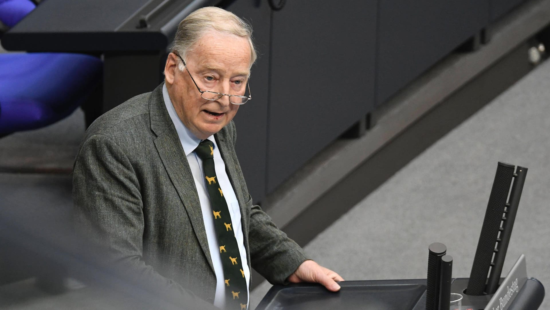 Alexander Gauland: Der Streit der Fraktion war auch in Berlin Thema.