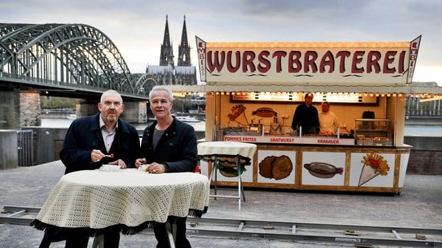 Nur einmal noch werden sich die "Tatort"-Kommissare Max Ballauf (r, Klaus J. Nur einmal noch werden sich die "Tatort"-Kommissare Max Ballauf (r, Klaus J.