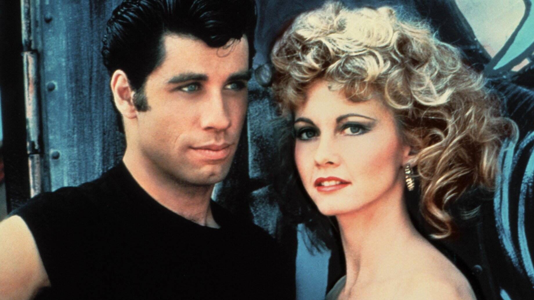 Olivia Newton-John und John Travolta: die Stars aus "Grease".