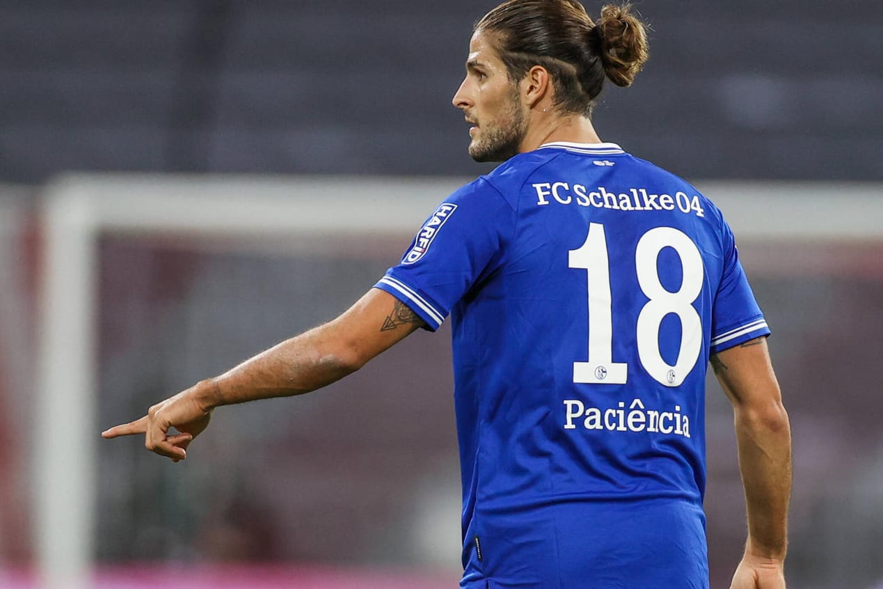 Goncalo Paciencia: Der Schalke-Stürmer wird sein Heimdebüt ohne Zuschauer feiern.