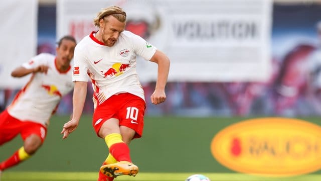 Emil Forsberg glaubt an die Qualität von RB Leipzig.