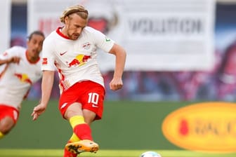 Emil Forsberg glaubt an die Qualität von RB Leipzig.