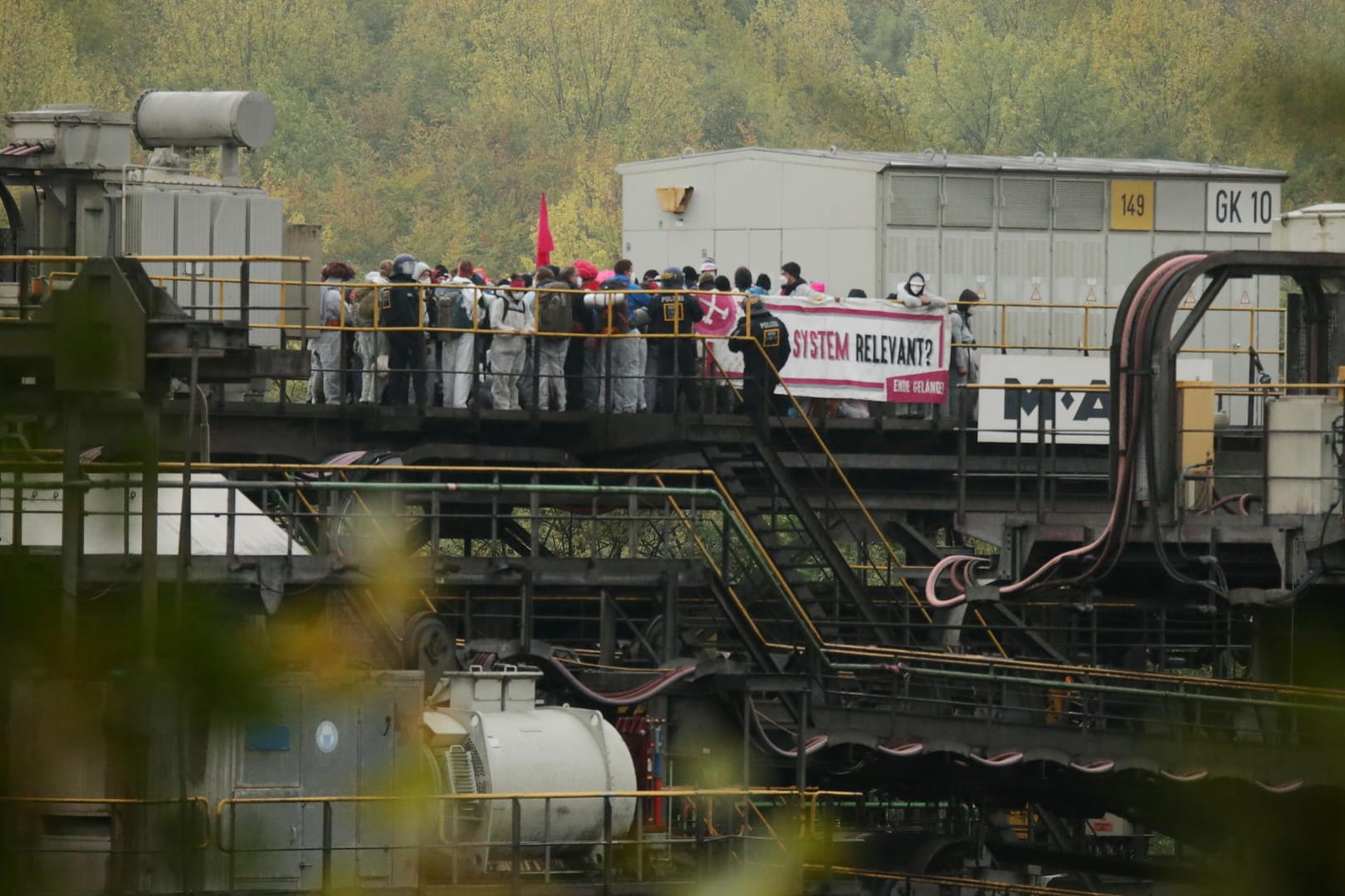 Aktionen am Tagebau Garzweiler: Am Wochenende werden 3.000 Demonstranten erwartet.