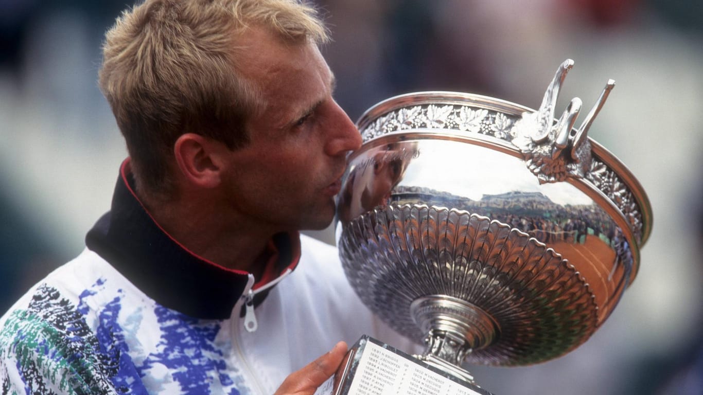 Thomas Muster: Der Österreicher gewann im Jahr 1995 die French Open.