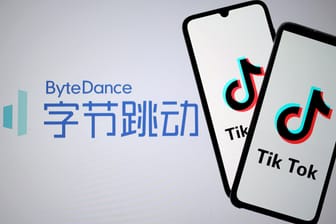 Das Logo von TikTok und ByteDance: Die Trump-Regierung will die App in den USA verbieten.