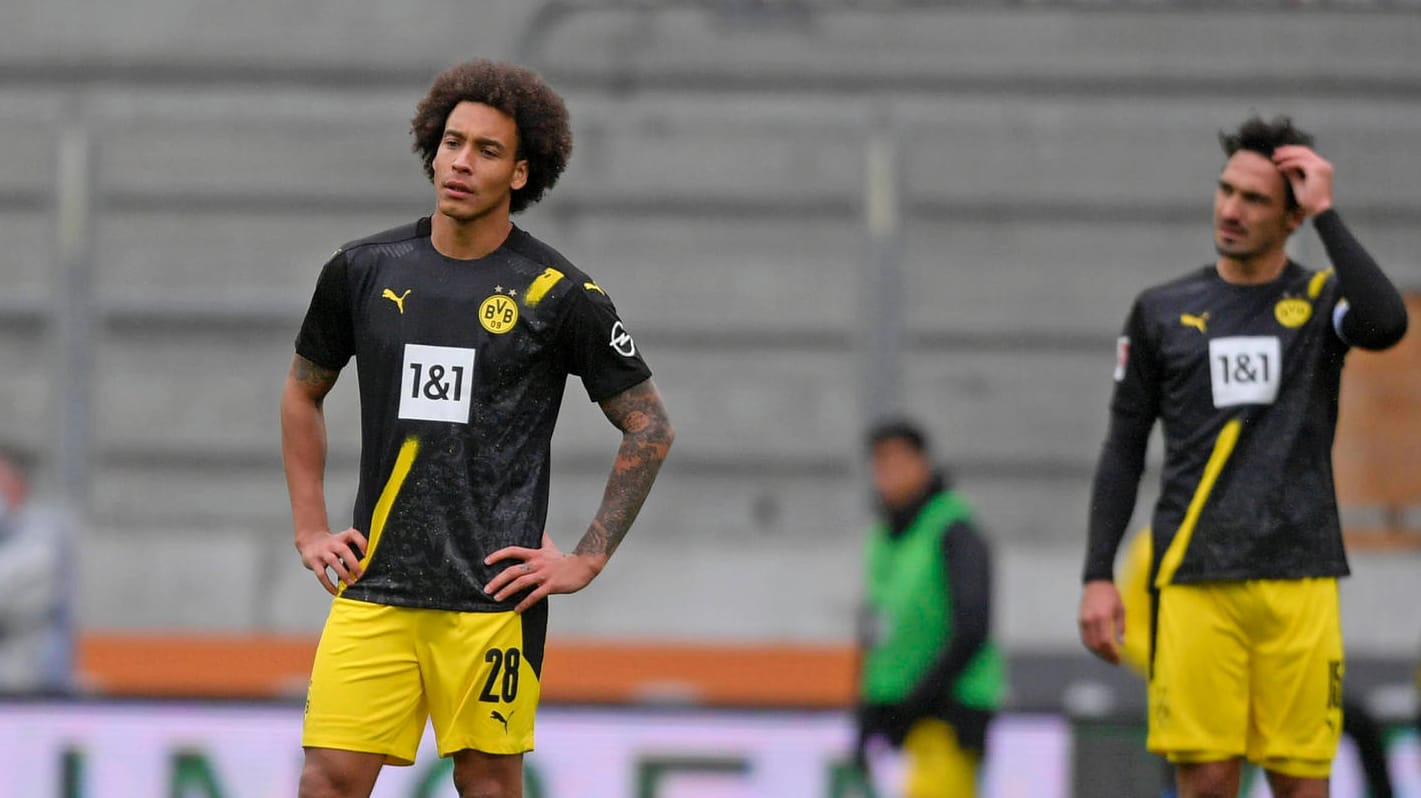 Axel Witsel: Dortmund kassierte gegen den FC Augsburg eine klare Niederlage. Axel Witsel: Dortmund kassierte gegen den FC Augsburg eine klare Niederlage.