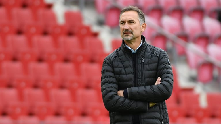 Trainer Achim Beierlorzer: Der Mainz-Trainer steht vor seiner Entlassung.