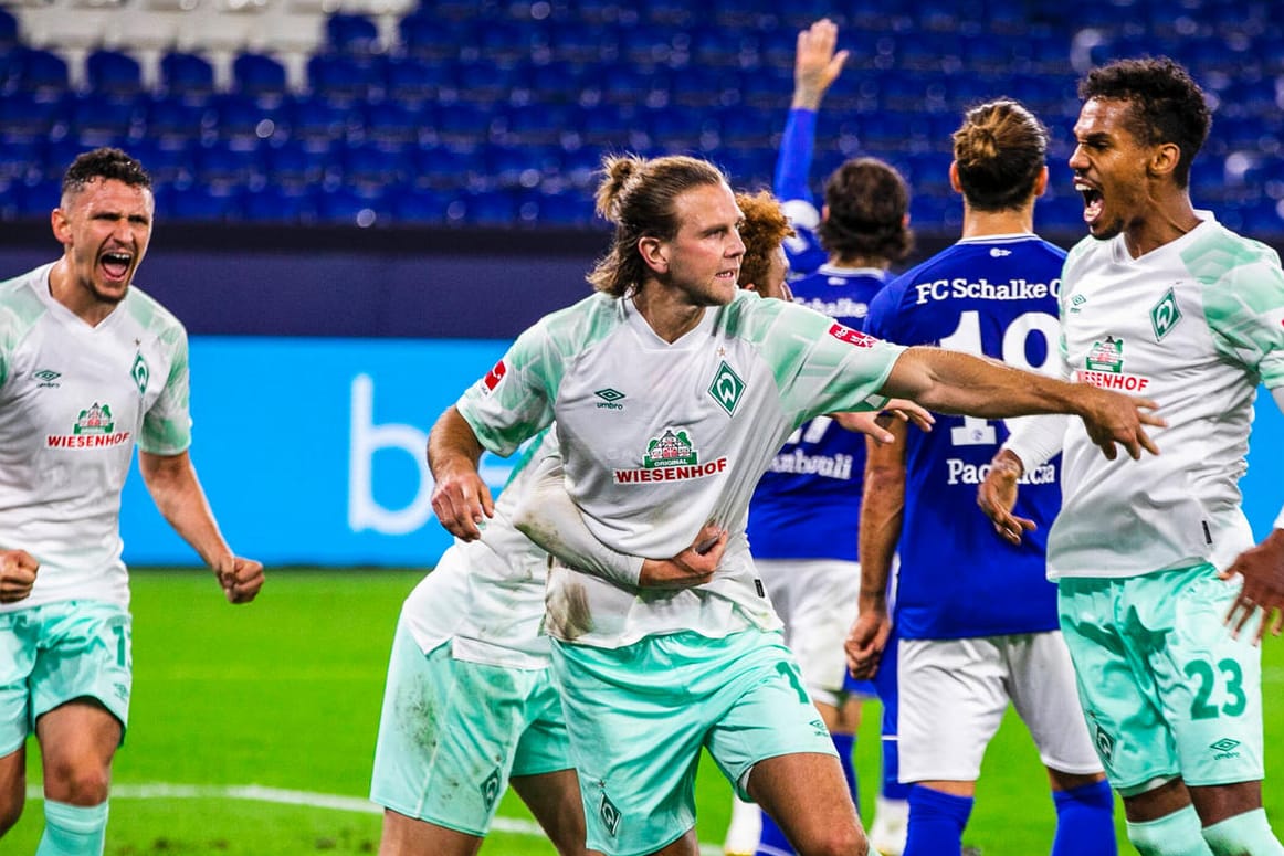 Niclas Füllkrug war der Matchwinner beim Auswärtssieg der Bremer auf Schalke.