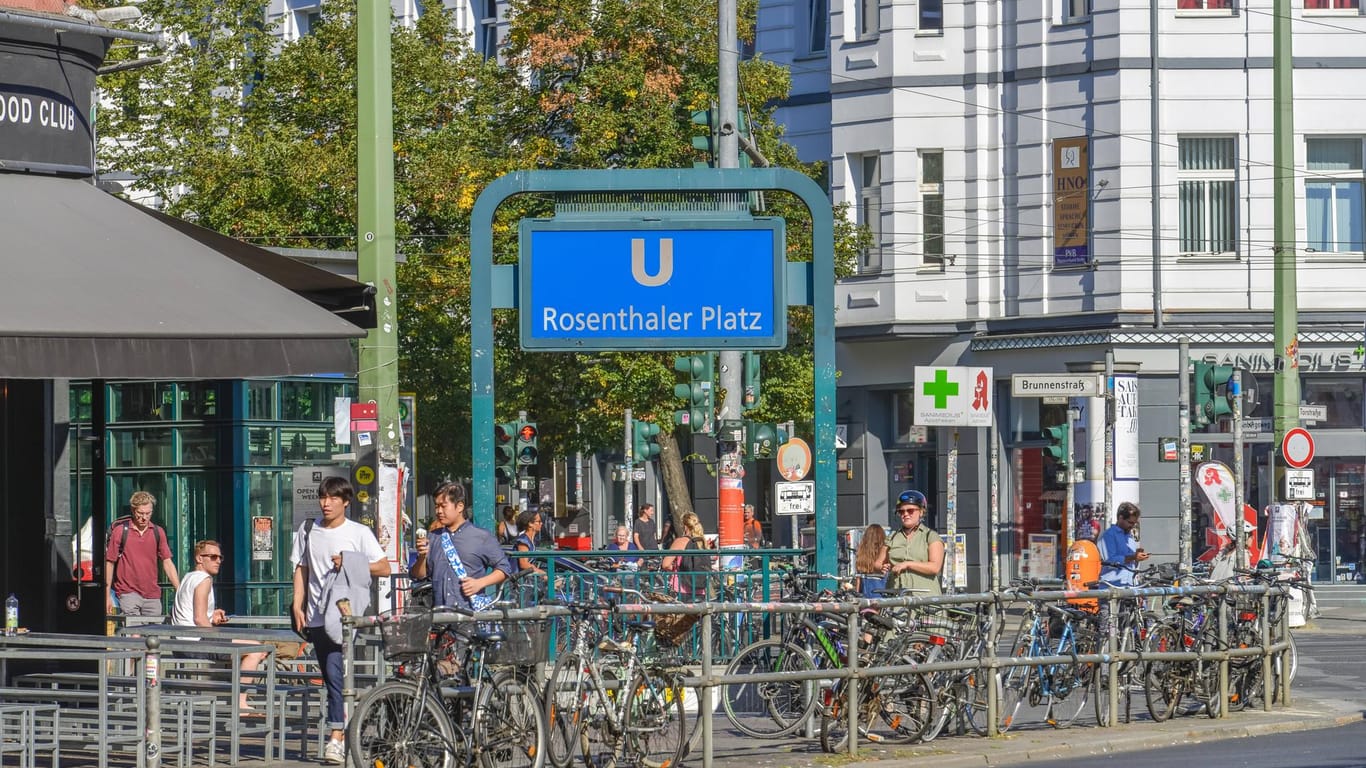 Rosenthaler Platz in Berlin (Archivbild): Ein Gasleck muss gestopft werden.
