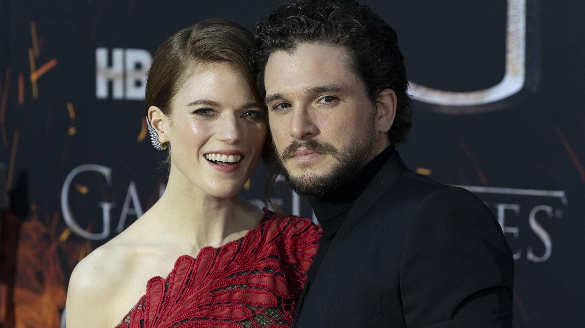 Rose Leslie und Kit Harington: Die Schauspieler lernten sich bei der Fantasyserie "Game of Thrones" kennen – und wurden ein Paar im echten Leben.